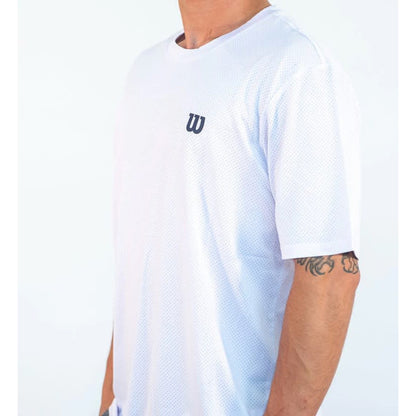 Polera Wilson Mesh Poli - Tenis y Padel Cuarta