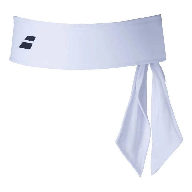 Cintillo Babolat Tie Headband Blanco