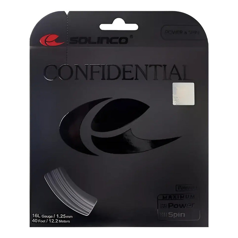 Set de Cuerdas Solinco Confidential 1.25 - 12,2 metros
