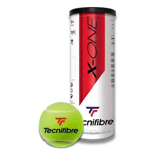 Pelotas De Tenis Tecnifibre X One Atp Tarro De 3 Pelotas