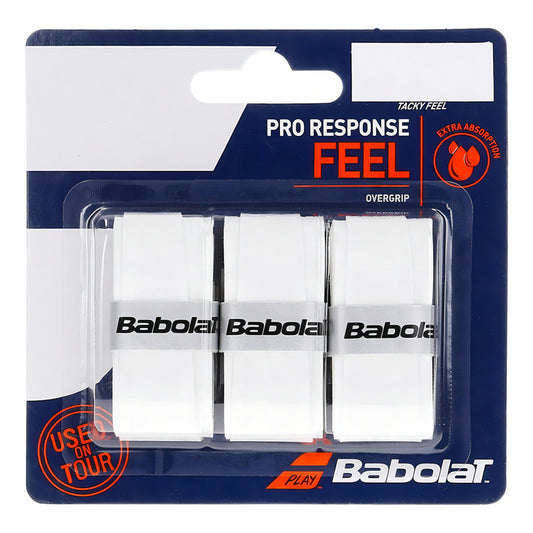 Empuñadura Babolat Pro Response, Color Blanco