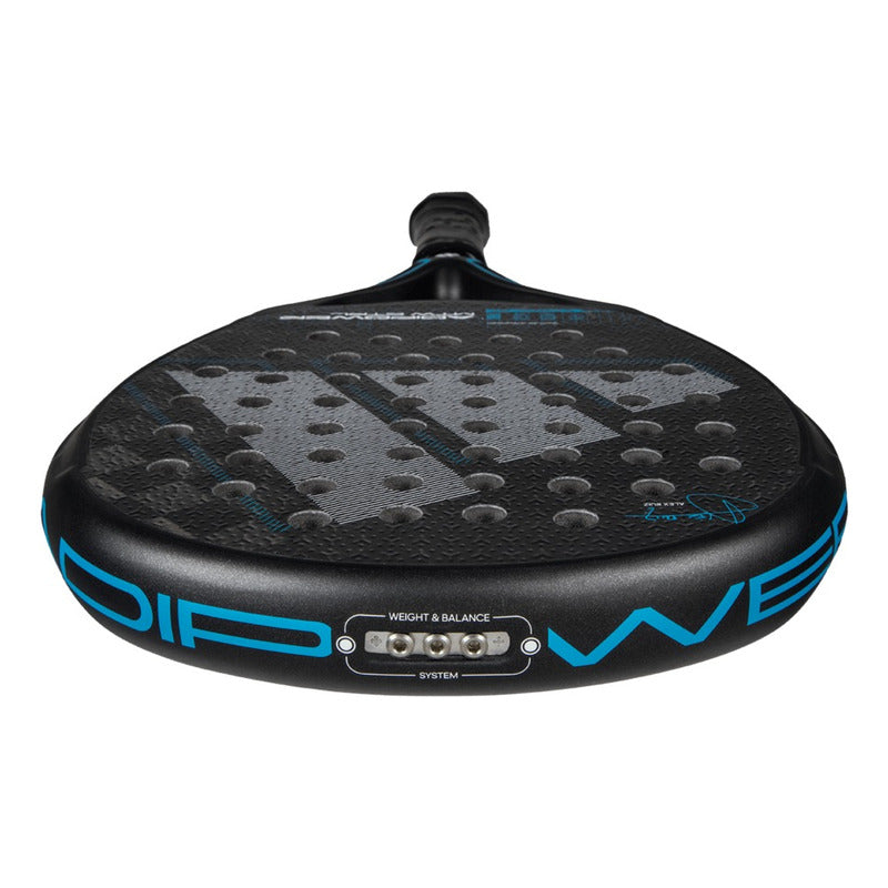 Pala De Padel adidas Adipower Ctrl Multiweight 3.4 2025 Alex Ruiz Color Negro/celeste