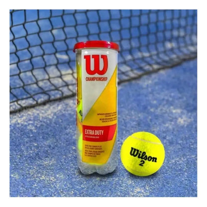 Pelotas Tenis Wilson Championship Extra Duty X3 Amarillo