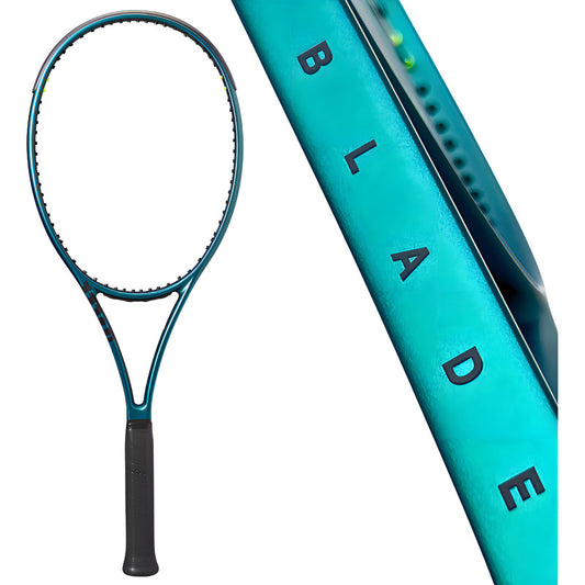 Raqueta Wilson Blade 98 V9 16x19 305 G Color Esmeralda Talla L2