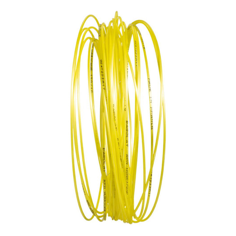 Cuerda Tenis Babolat Rpm Hurricane 12 Mts - 1.25 (amarilla) Color Amarillo