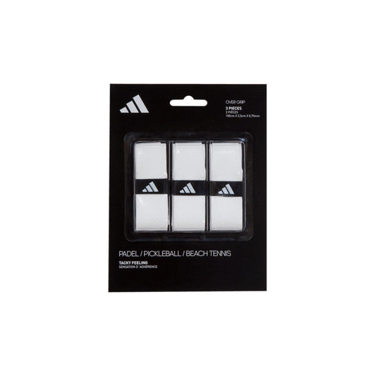 adidas Pack Overgrip 3 Unidades Color Blanco - Tenis y Padel Cuarta