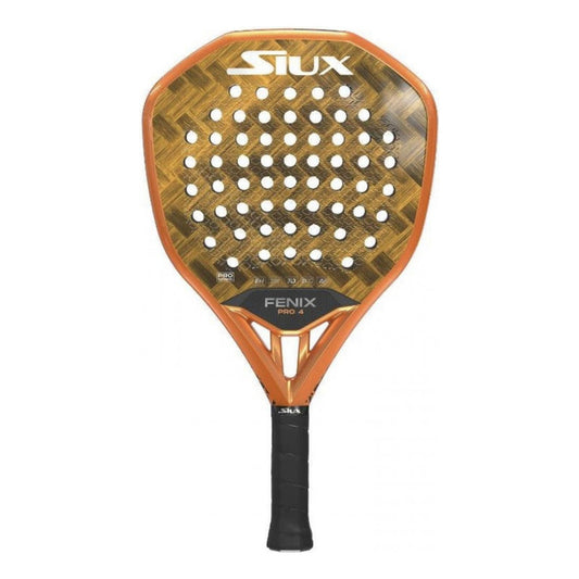 Paleta De Padel Siux Fenix Pro 4 Naranja 2024