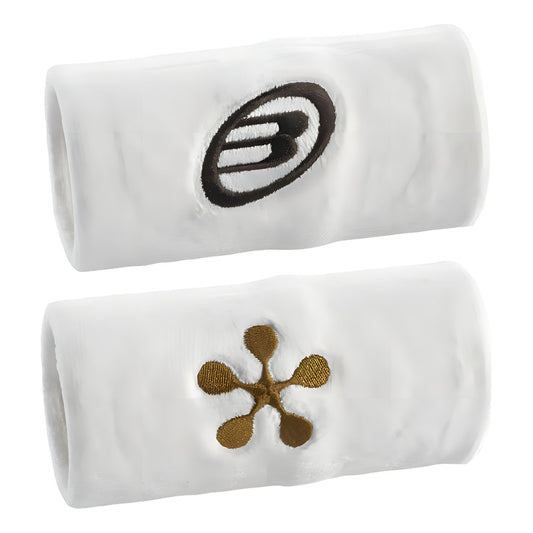 Muñequeras Bullpadel Bpmu-pmr2507 Premier Blancas Piedra Vig