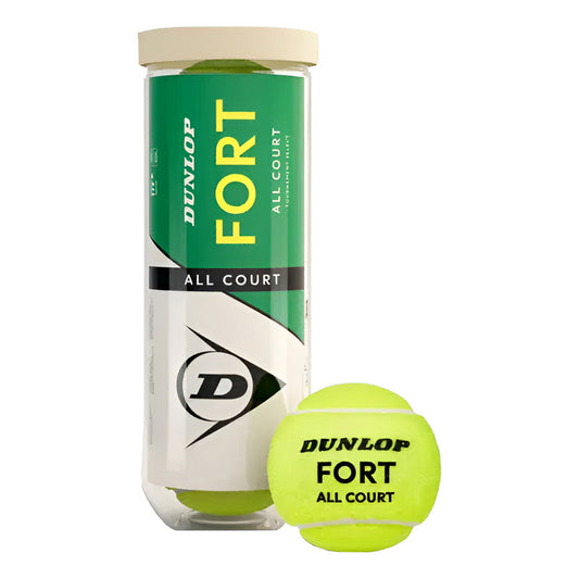 Tarro Pelotas Tenis Dunlop Fort X 3