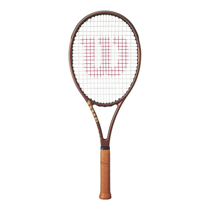 Raqueta De Tenis Profesional Wilson Pro Staff 97l V14, Color Bronce, Empuñadura, Tamaño 4 3/8 - Tenis y Padel Cuarta