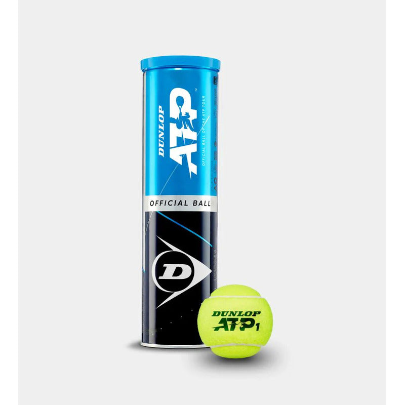 Caja De Pelotas 18 Tarros Dunlop Atp