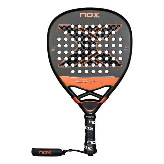Pala Padel Nox At10 Genius Attack 12k Agustin Tapia Naranja