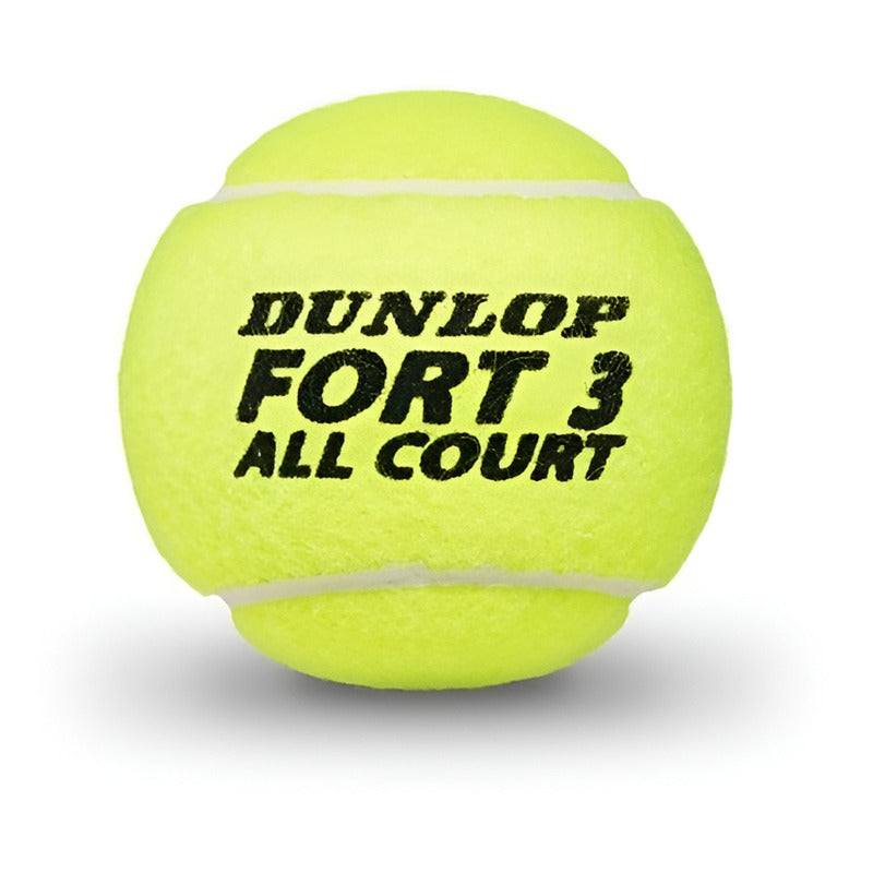 Tarro Pelotas Tenis Dunlop Fort X 3