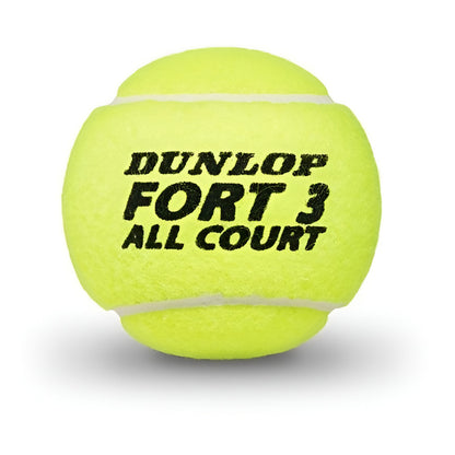 Tarro Pelotas Tenis Dunlop Fort X 3
