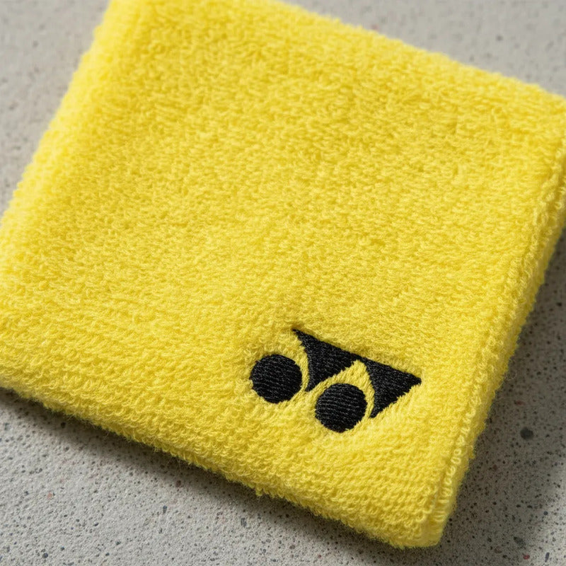 Muñequera Corta Yonex Ac493 Amarilla 1 Unidad