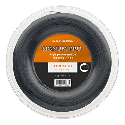 Cuerda Negra Signum Pro Tornado De 1,23 Mm, Rollo De 200 Metros