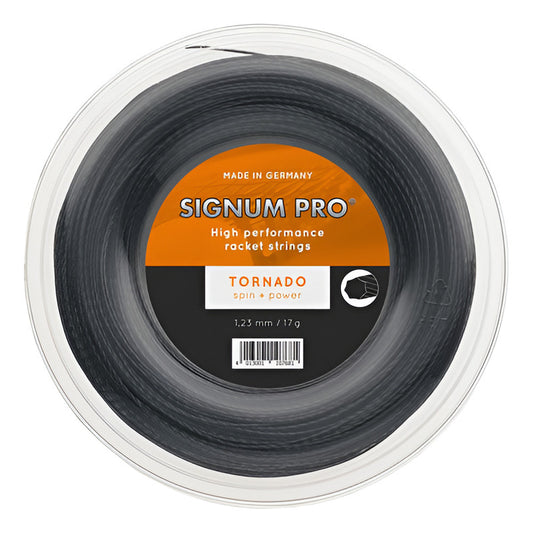 Cuerda Negra Signum Pro Tornado De 1,23 Mm, Rollo De 200 Metros