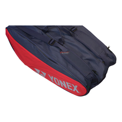 Bolso Raquetero Yonex Team 6x Scarlet