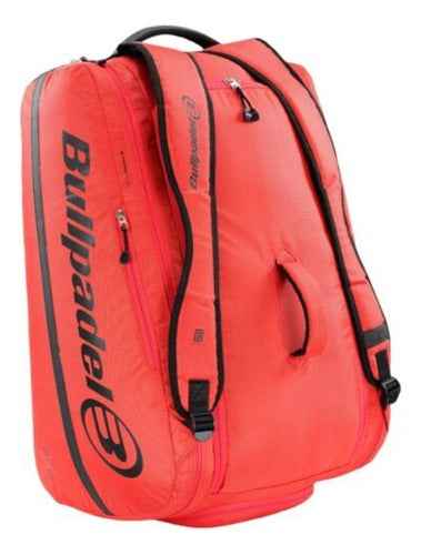 Bolso Paletero Bullpadel Xplo Nylon Dobby Thermo Resistente Color Rojo