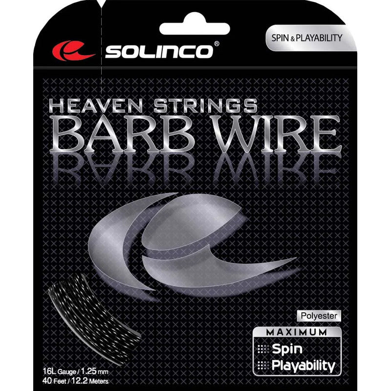 Set de Cuerdas Solinco Barb Wire 1.25 12,2 metros