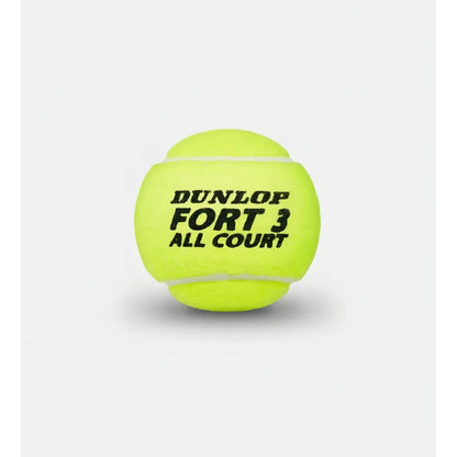 Tarro Pelotas Tenis Dunlop Fort X 3 Amarillo