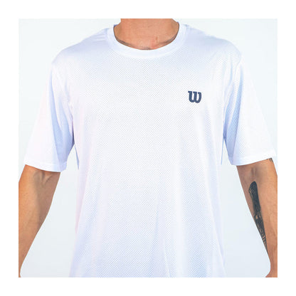 Polera Wilson Mesh Poli - Tenis y Padel Cuarta