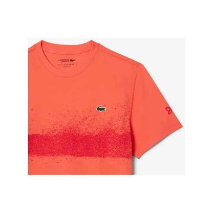 Polera Lacoste Tenis Djokovic Naranja/rojo