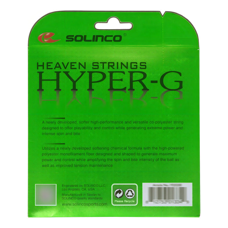 Set de Cuerdas Solinco Hyper-G Soft 1.30mm 12.2m