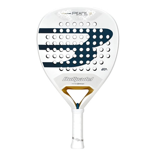 Pala De Padel Bullpadel Bea Gonzalez Pearl 2026 Blanco-dorado - Tenis y Padel Cuarta