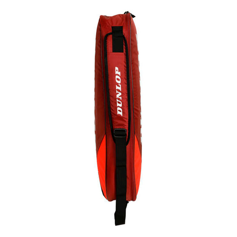 Raquetero Dunlop Cx Club Para 3 Raquetas Color Bordó