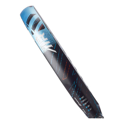 Pala Babolat Air Viper 2024 Negro-Azul - Rendimiento Superior y Estilo Moderno