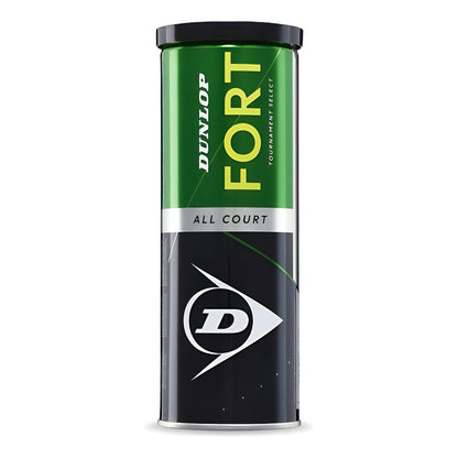 Tarro Pelotas Tenis Dunlop Fort X 3