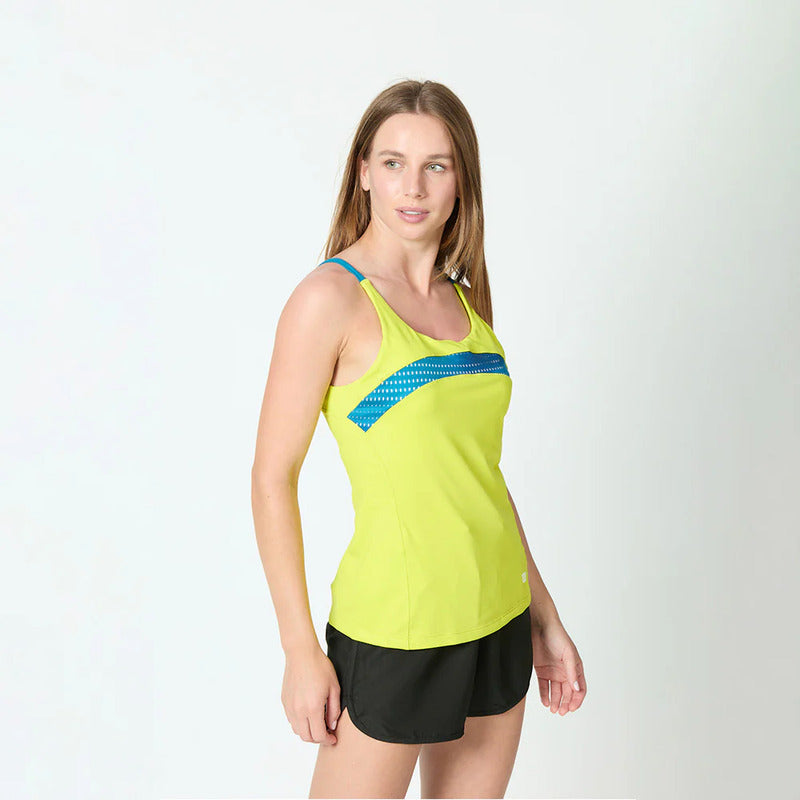 Polera Wilson Mujer Color Flight Strappy - Tenis y Padel Cuarta