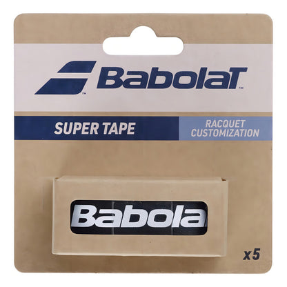 Cubrecabeza De Raquetas Babolat Super Tape Capacidad 5 Raquetas Color Negro