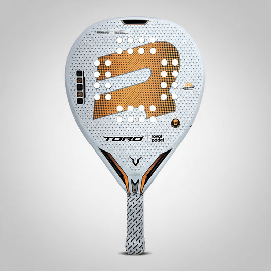 Royal Padel Toro 2023 Paleta De Padel Redonda 1 Unidad Blanco