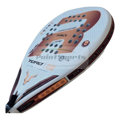 Royal Padel Toro 2023 Paleta De Padel Redonda 1 Unidad Blanco