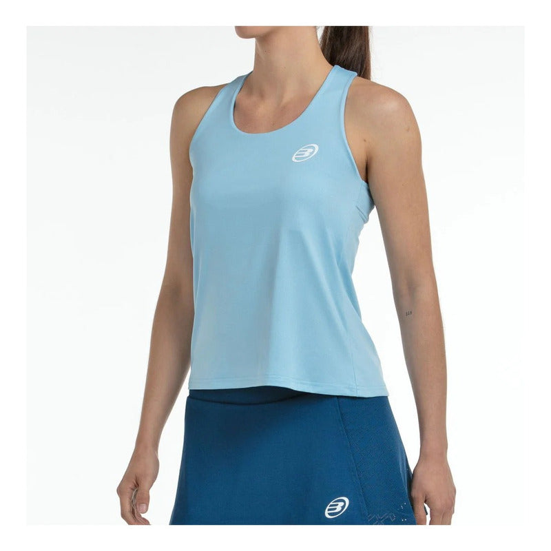 Camiseta Bullpadel Daca Celeste