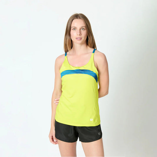 Polera Wilson Mujer Color Flight Strappy - Tenis y Padel Cuarta