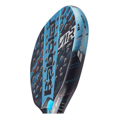 Pala Babolat Air Viper 2024 Negro-Azul - Rendimiento Superior y Estilo Moderno