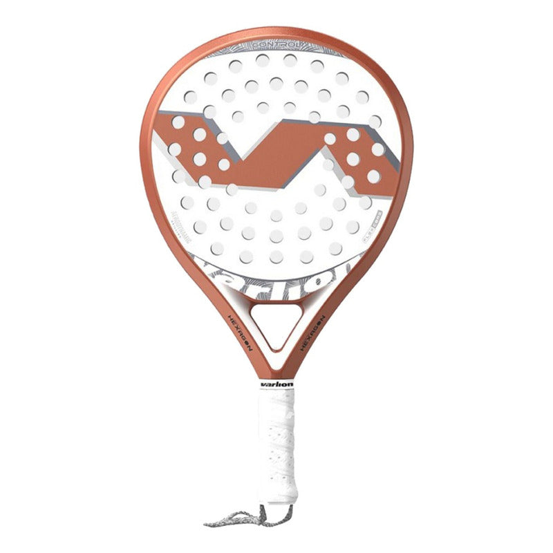 Pala Padel Varlion Lw One Palm Control 2023 Color Blanco/bronce