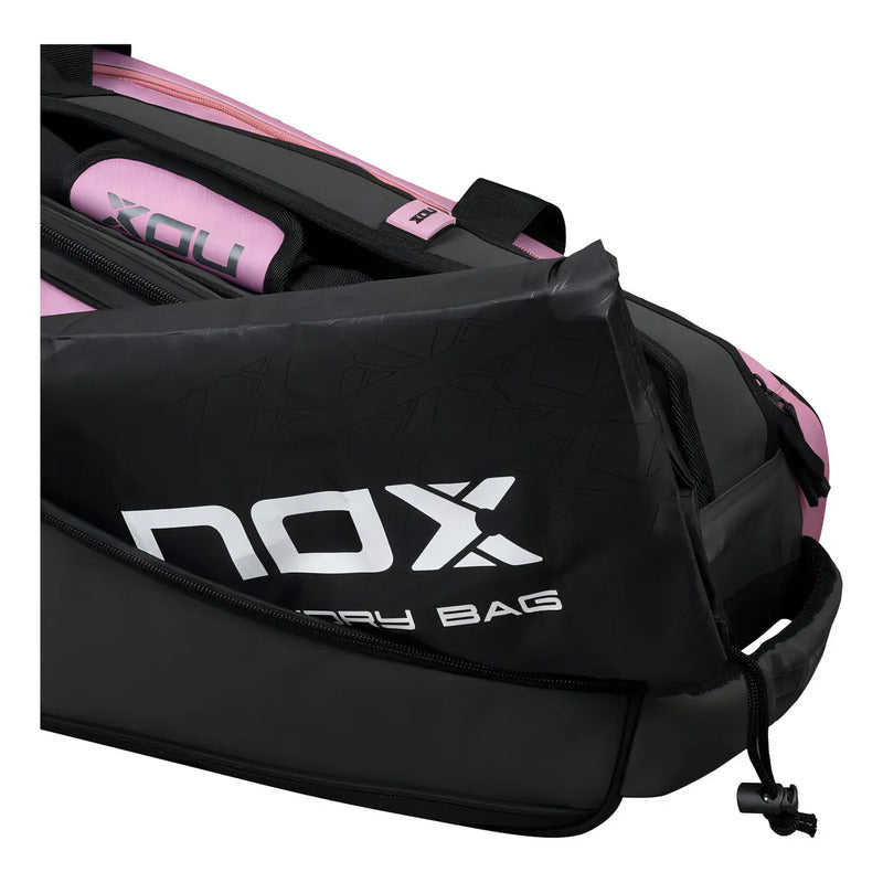 Paletero Mochila De Padel Nox Street Series Grey/pink 2024 Color Negro