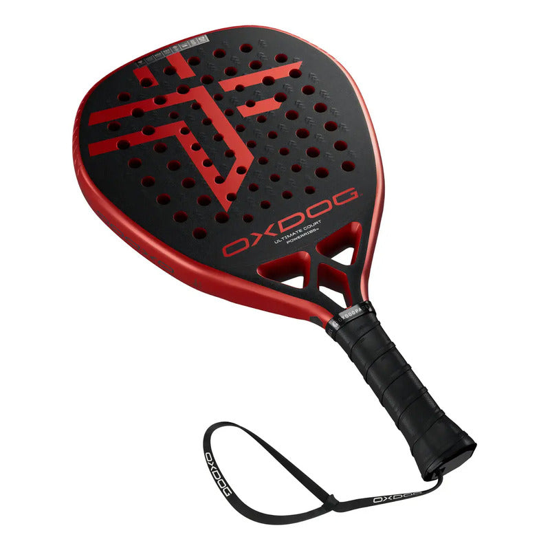 Pala De Pádel Oxdog Ultimate Court 2024 Rugosa Rojo Polivalente