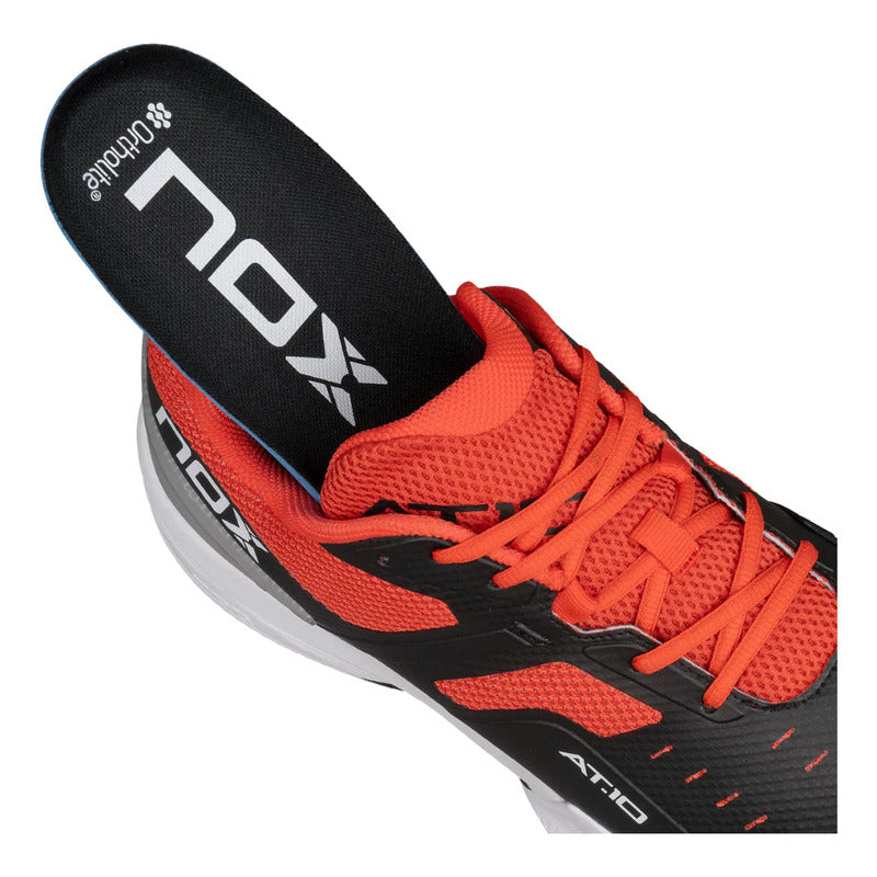 Zapatilla Nox At10 Pro Black Red
