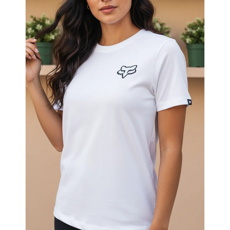 Polera Cotton Fox Big Logo Tilki