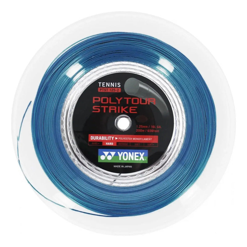 Rollo cuerda Yonex Poly Tour Strike 1.25 Mm 200m