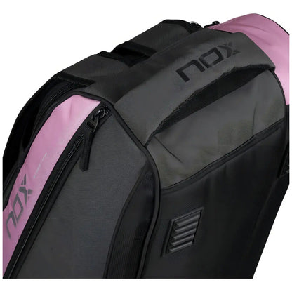 Paletero Mochila De Padel Nox Street Series Grey/pink 2024 Color Negro