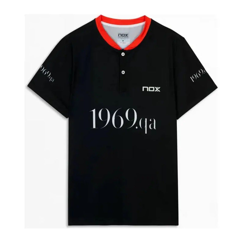 Polera Nox Sponsors AT10 Negra - XL / Negro