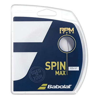 Cuerda Babolat Rpm Rough 1.25 Gris, 12 Metros