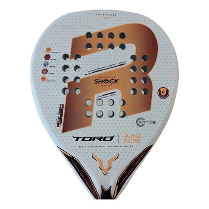 Royal Padel Toro 2023 Paleta De Padel Redonda 1 Unidad Blanco