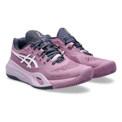 Zapatillas Mujer Tenis Asics Gel-Resolution X Clay White-Monument Blue (Copia)
